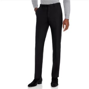 John Varvatos Soho Fit Men's Midnight Black Trousers Dress Pants Size 31